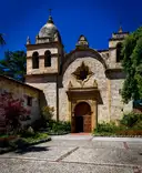 The church of the Carmel Mission in Carmel-by-the-Sea