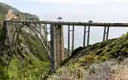 Bixby Creek Bridge on the Big Sur coast between San Francisco and Monterey